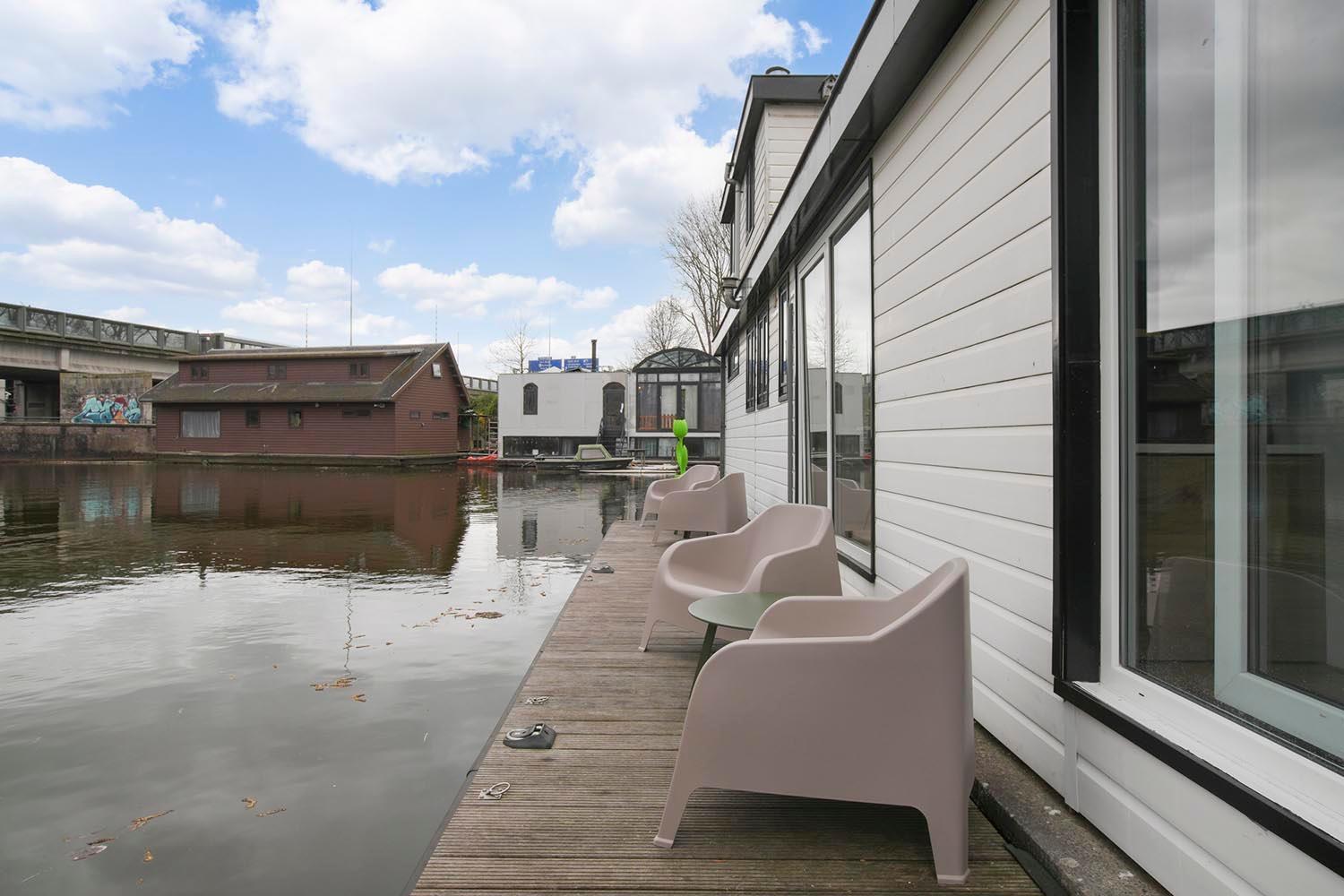 Houseboat The New Lake - Nieuwe Meer 암스테르담 객실 사진